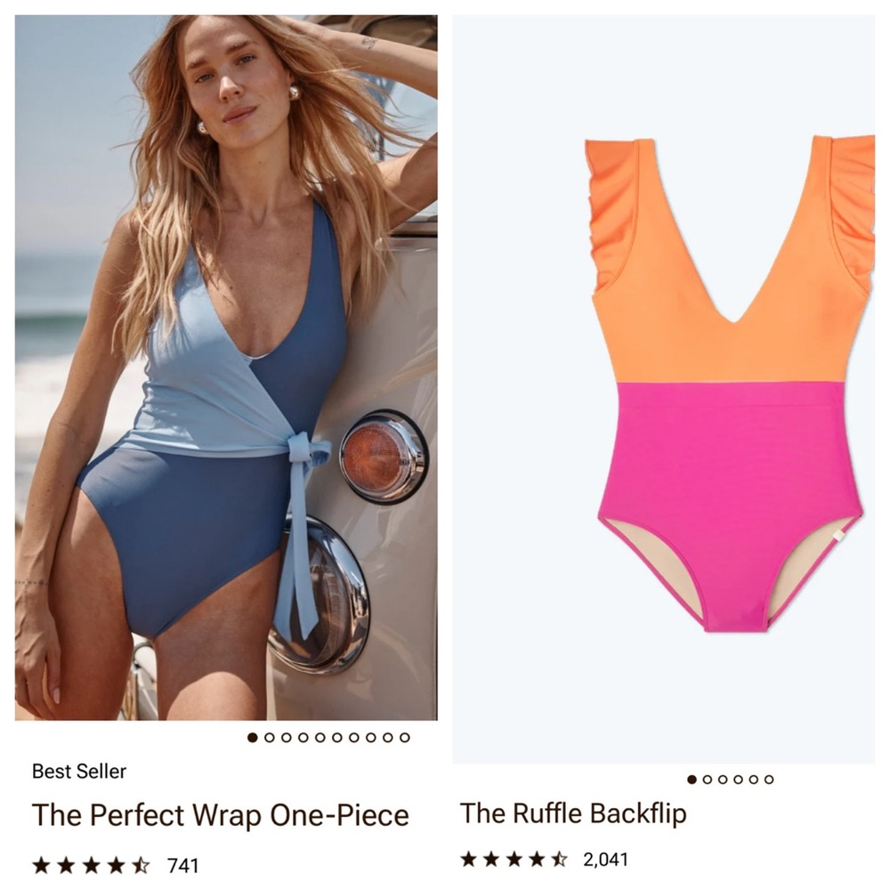 Two Summersalt Swimsuits  - Long Torso